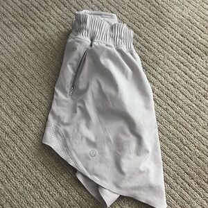 Lululemon, size 4, gray shorts